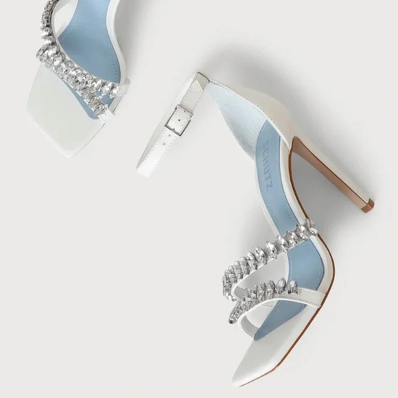 Schutz Linsey rhinestone heels - Picture 3 of 7